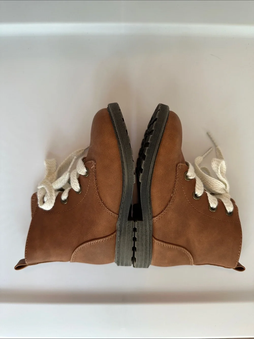 Cat & Jack Girls’ Lace-Up Ankle Boots - Toddler Size 8